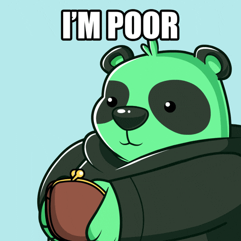 Im Poor No Money GIF by SuperVerse