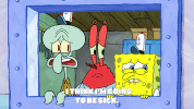 season 9 squid defense GIF by SpongeBob SquarePants