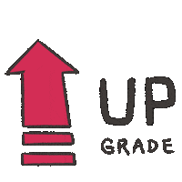 Level Up Upgrade Sticker