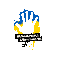 weareallukrainians ukraine charity kyiv initiative Sticker