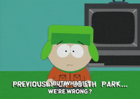 confused kyle broflovski GIF by South Park 