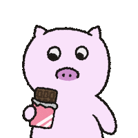 Chocolate Love Sticker