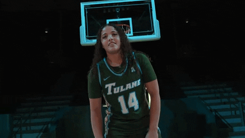 College Basketball Tulane GIF by GreenWave