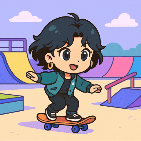 Skating Ride Or Die GIF by Persona