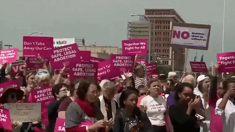 news giphydvr giphynewsuspolitics protest abortion GIF