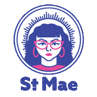 San Antonio Candle Sticker by Saint Mae