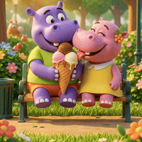 Happy Ice Cream GIF