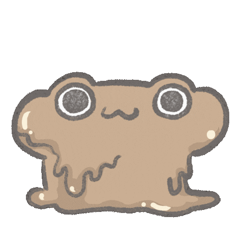 Poop Frog Sticker