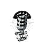 Mikrofon Sticker by Kafa Radyo