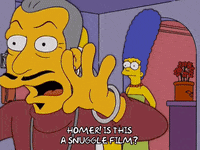 Yelling Episode 1 GIF by The Simpsons