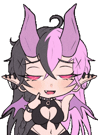 Succubus Demon Girl Sticker