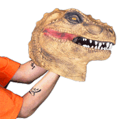 Happy T-Rex Sticker by forgood music