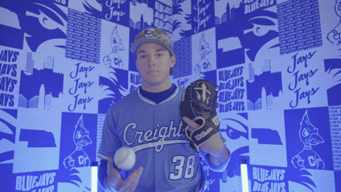 Creighton Bluejays Baseball GIF by Creighton University Athletics
