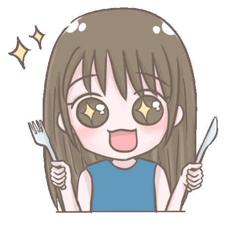 Hungry Food Sticker