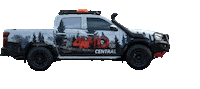 4WDCentral 4x4 4wd dmax isuzu Sticker