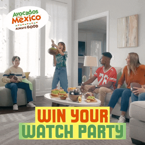 Winning College Football GIF by Avocados From Mexico