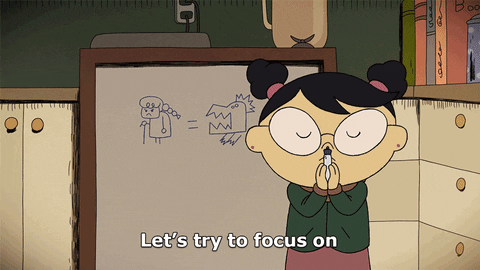 Costume Quest Focus GIF by Cartoon Hangover