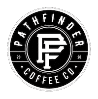 Pf Pfcc Sticker by Pathfinder Coffee Co.