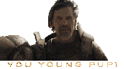 Happy Josh Brolin Sticker by Warner Bros. Pictures