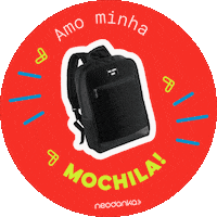 neodanka business backpack empresa mochila Sticker