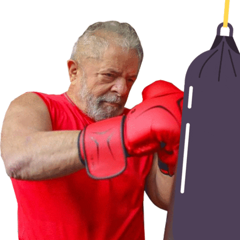 LulaOficial box lula o pai ta on boxeador Sticker