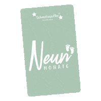Nine Months Baby Sticker by schmatzepuffer_kreative_ideen