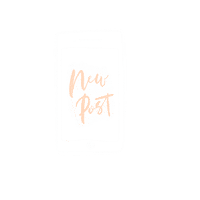 Post Flower Sticker by Ela Mazur Creative