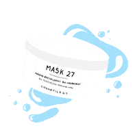 Cosmetics27 beauty water skincare mask Sticker