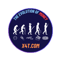 x4tcom meme sticker money crypto Sticker