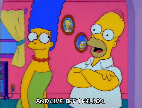 Happy Season 3 GIF by The Simpsons