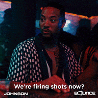 Shots Fired Wow GIF by Bounce