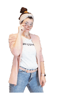 Oh Hello Glasses Sticker by By Maren Photography