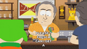 kyle broflovski bar GIF by South Park 