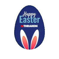 Happy Easter Sticker by THRAKON | We build together