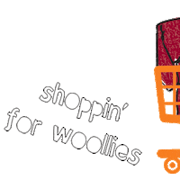 wooly Sticker by Woolly Threads