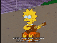 Season 4 Singing GIF by The Simpsons