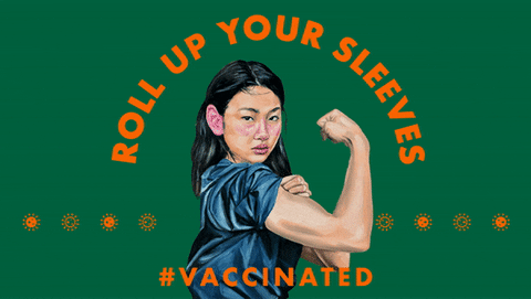 Muscles Vaccine GIF by Amplifier Art
