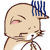 Sad Cat Sticker