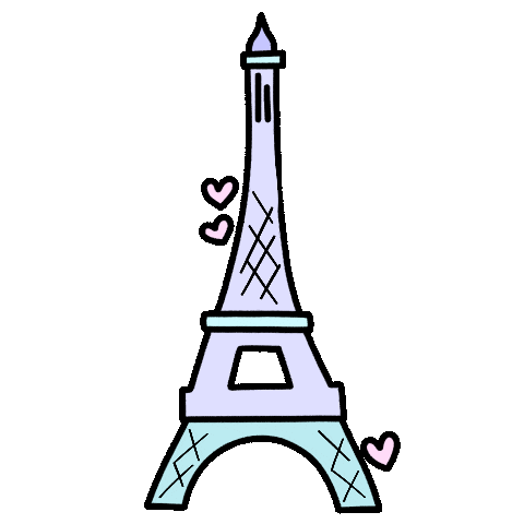 France Illustration Sticker