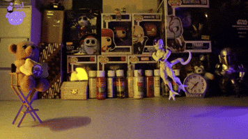 Golden Frieza Transformation - Stop Motion