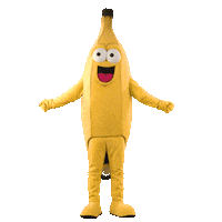Fruchtalarm healthy banana banane hirschmeiermedia Sticker