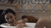 Lily James Laughing GIF by Amazon Prime Video