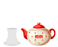 AkbarTeaAze tea chai cay chay Sticker