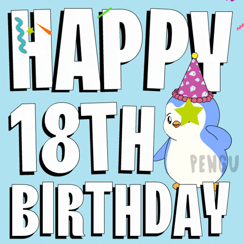Happy Birthday Party GIF by Pudgy Penguins