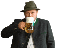 Biertrinken Sticker by wildbraeu