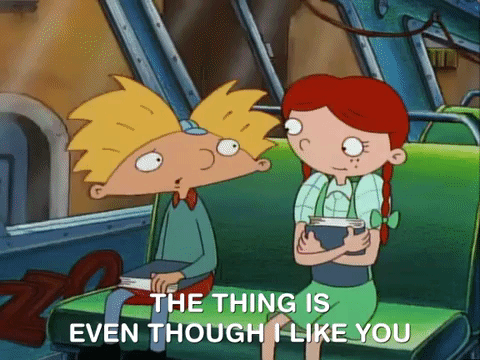 hey arnold nicksplat GIF