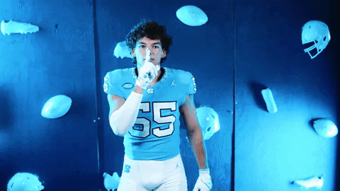 North Carolina Football GIF by UNC Tar Heels