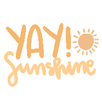Sunshine Cute Sun Sticker
