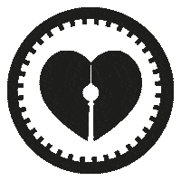 Heart Love Sticker by Traumarchiv
