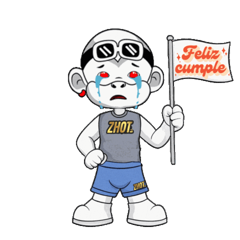 Calidez Feliz Cumple Sticker by Zhot